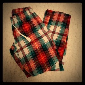 Flannel pajama pants